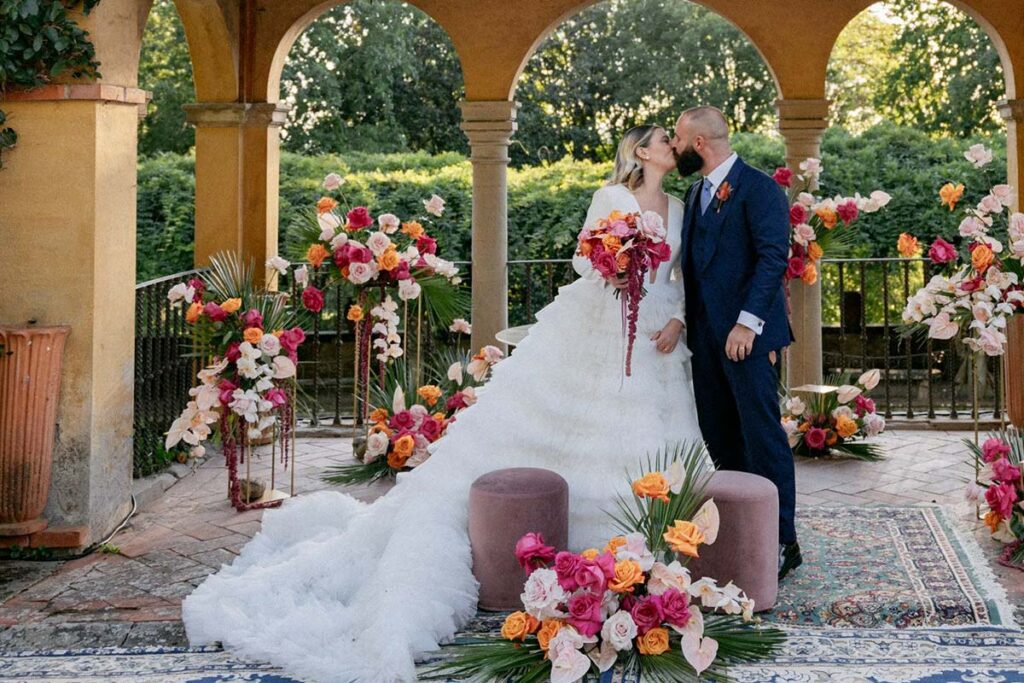 Camilla e Tommaso sposi immortalati su Vogue Italia